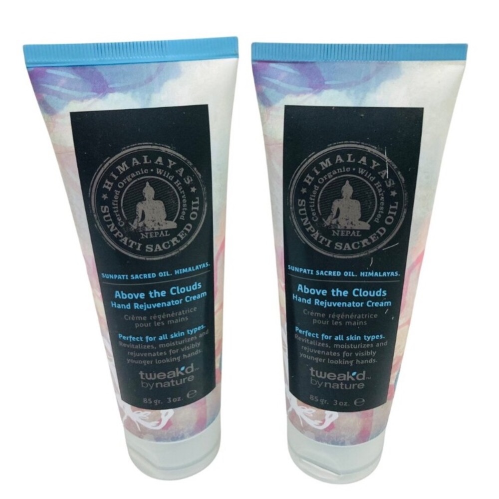 2 Pack Tweakd By Nature Above The Clouds Hand Rejuvenator‎ Cream 3 Oz, New